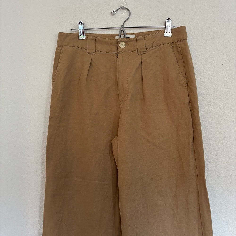 ALEX MILL Madeline Pleated Wide Leg Pants - Picture 4 of 10